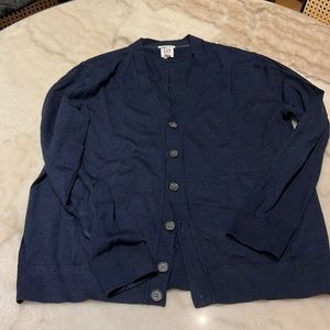Gap Navy Blue Classic Cardigan